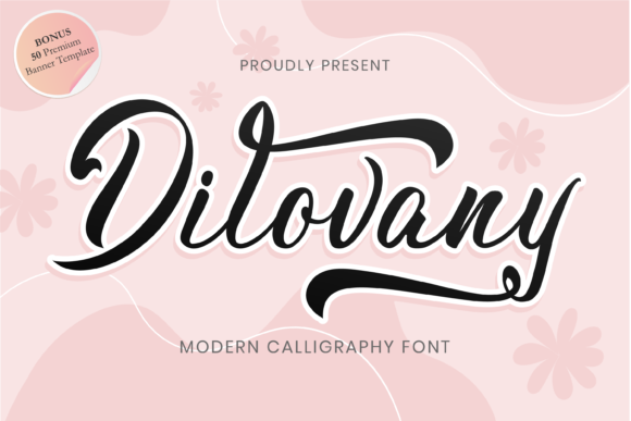 Dilovany Font