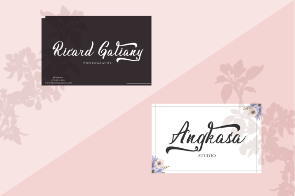 Dilovany Font Poster 4