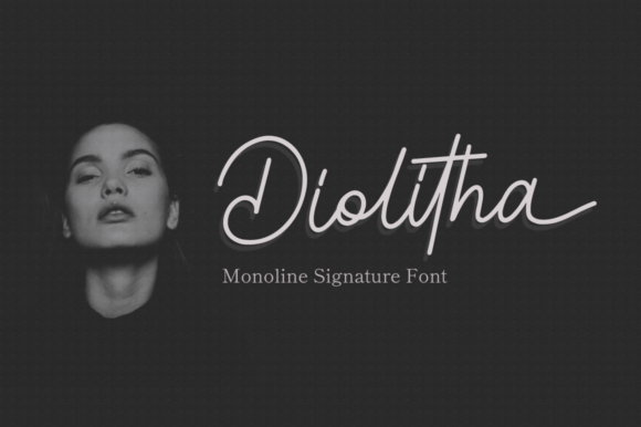 Diolitha Font Poster 1