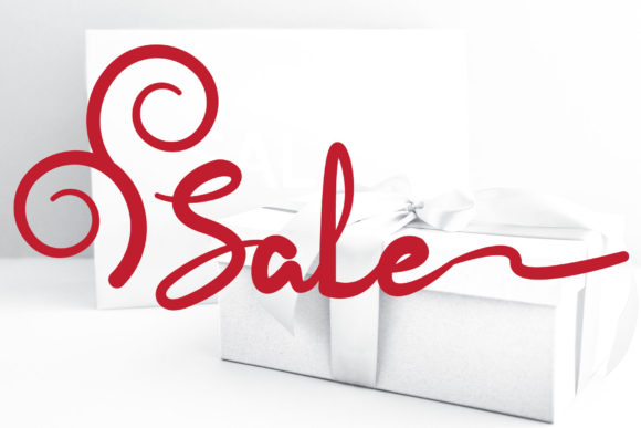 Discount Big Sale Font Poster 2