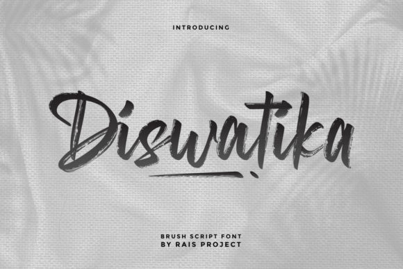 Diswatika Font Poster 1