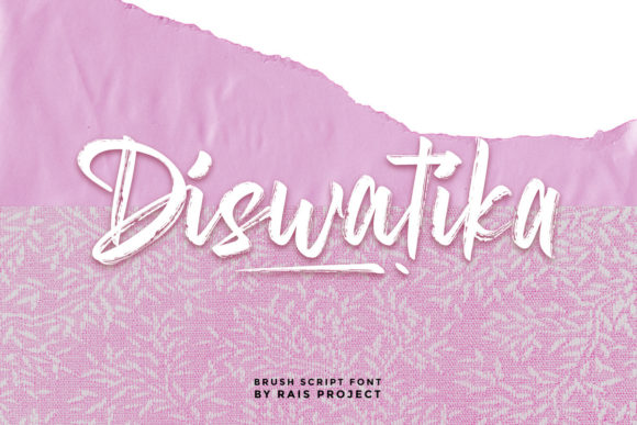 Diswatika Font Poster 10