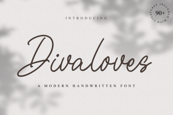 Divaloves Font Poster 1