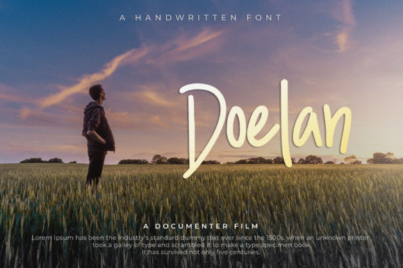 Doelan Font Poster 1