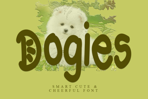 Dogies Font Poster 1