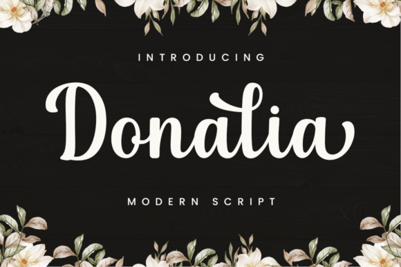 Donalia Font Poster 1