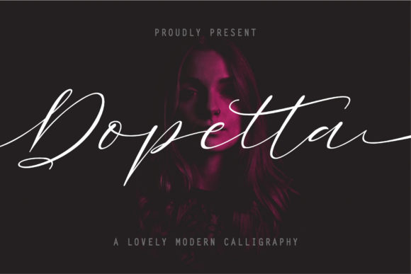 Dopetta Font Poster 1