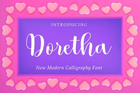 Doretha Script Font