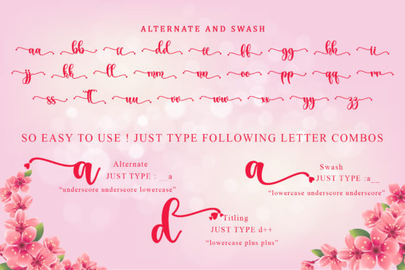 Dream Heart Font Poster 8