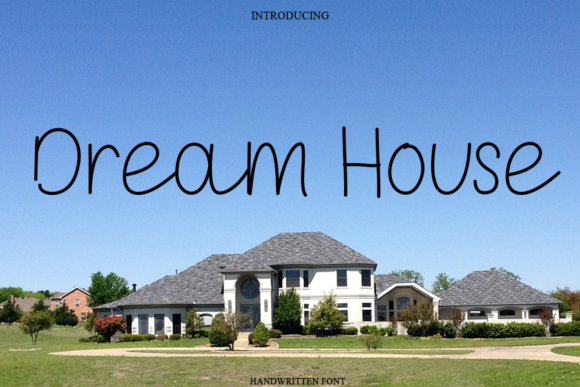 Dream House Font Poster 1