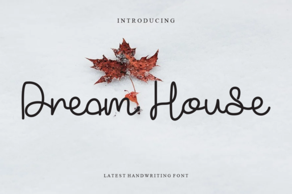 Dream House Font Poster 1