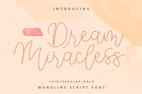 Dream Miracless Font