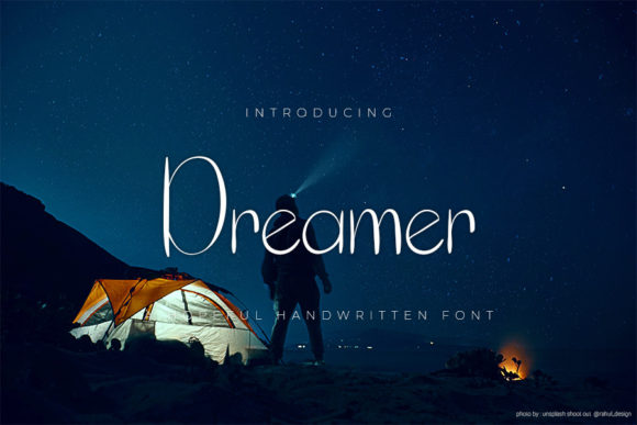 Dreamer Font Poster 1