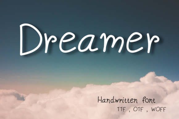 Dreamer Font Dreamer Font Poster 1
