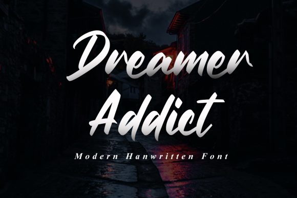 Dreamer Addict Font Poster 1