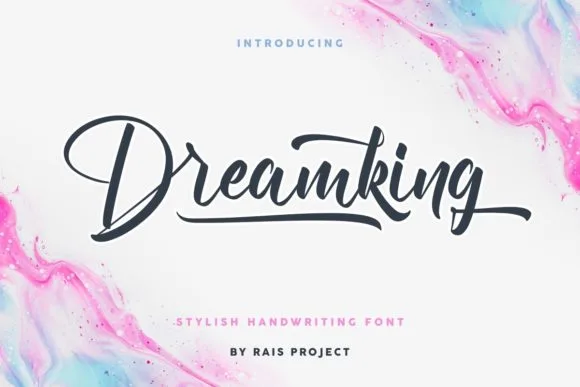 Dreamking Font Poster 1