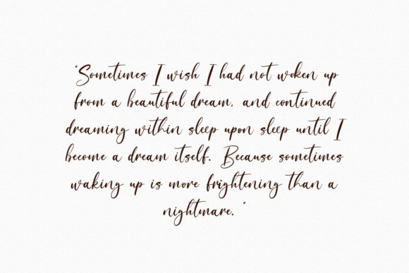 Dreamotions Font Poster 10
