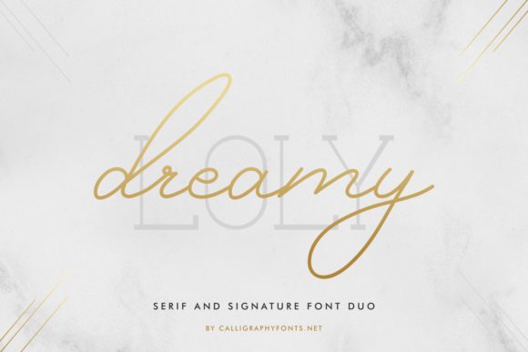 Dreamy Loly Font Poster 2