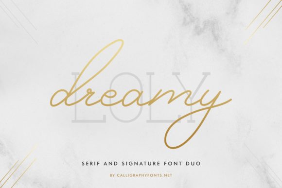Dreamy Loly Font Poster 2