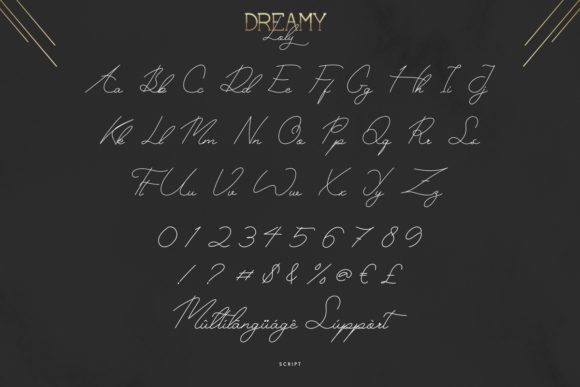 Dreamy Loly Font Poster 7
