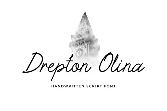 Drepton Olina Font Poster 1