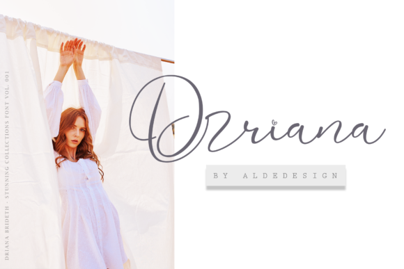 Driana Font Poster 3