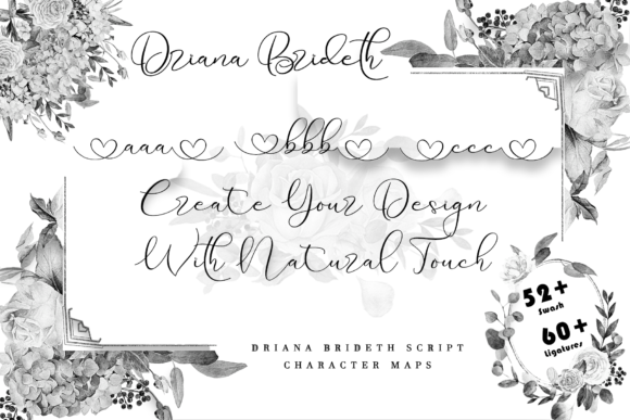 Driana Font Poster 7