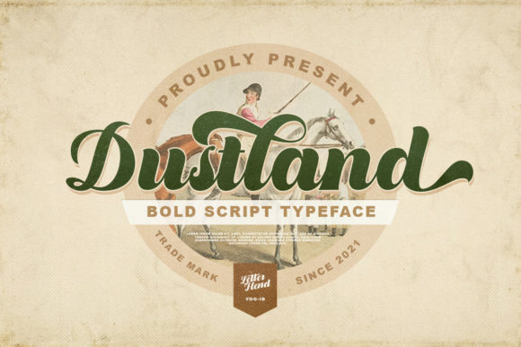 Dustland Font Poster 1