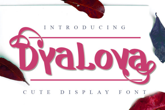 Dyalova Font Poster 1