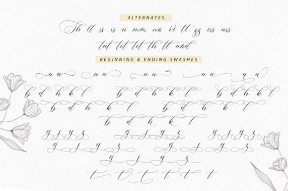 Earline Font Poster 9