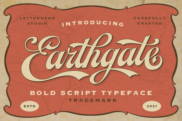 Earthgate Font Poster 1