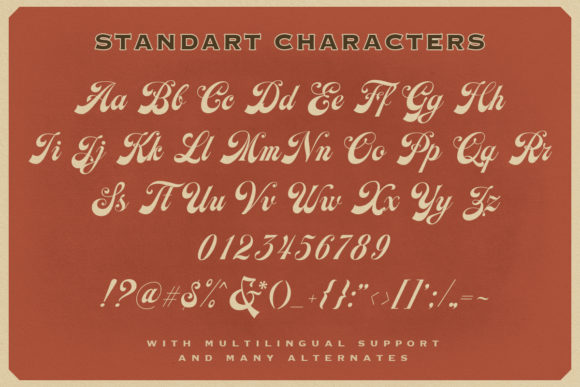 Earthgate Font Poster 8
