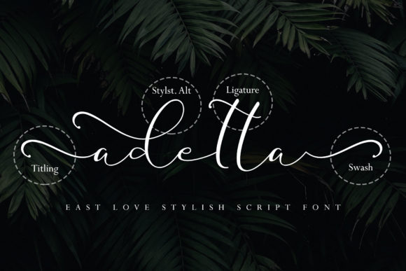 East Love Font Poster 6