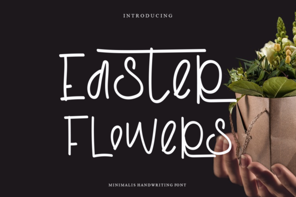 Easter Flowers Font