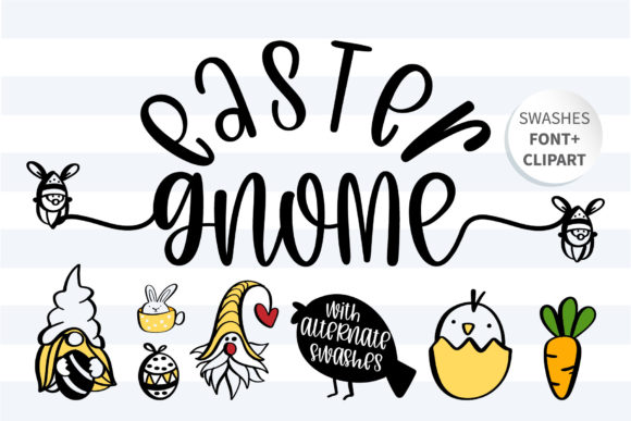 Easter Gnome Font Poster 1