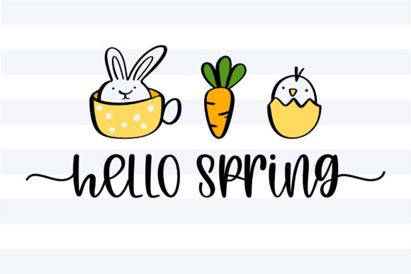 Easter Gnome Font Poster 11