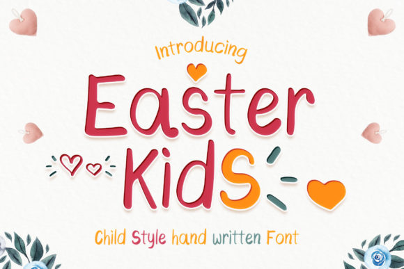 Easter Kids Font Poster 1