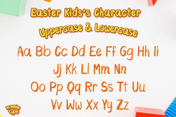Easter Kids Font Poster 2