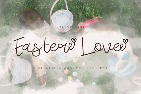 Easter Love Font Poster 1