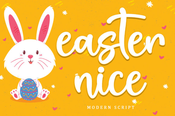 Easter Nice Font Poster 1