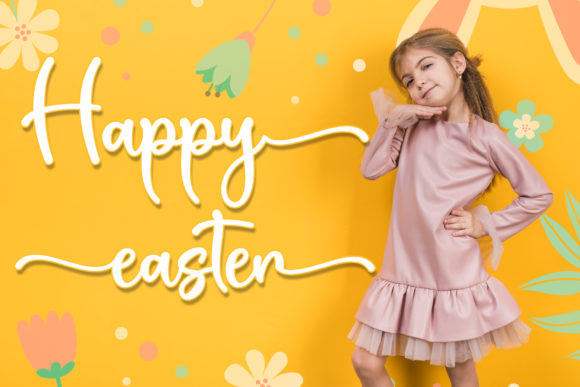 Easter Nice Font Poster 2