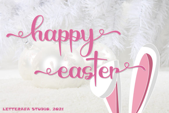 Easter Story Font Poster 2