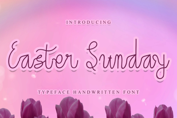 Easter Sunday Font Poster 1