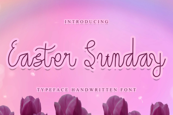 Easter Sunday Font