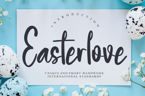 Easterlove Font Poster 1