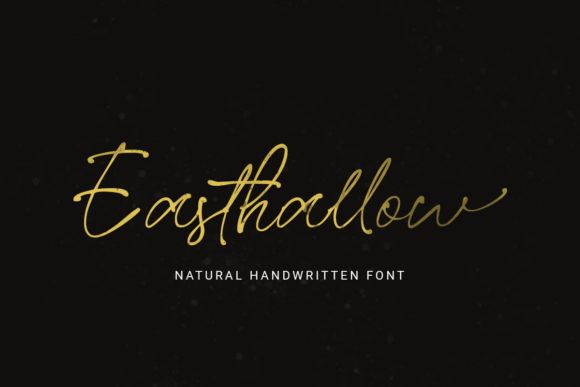 Easthallow Font Poster 1