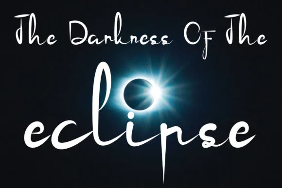 Eclipse Font Eclipse Font Poster 1