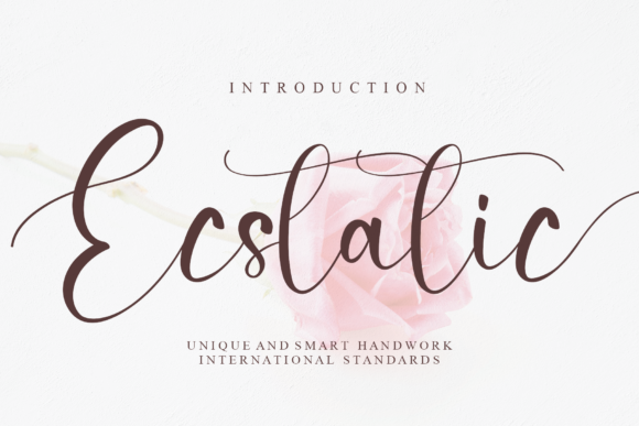 Ecstatic Font