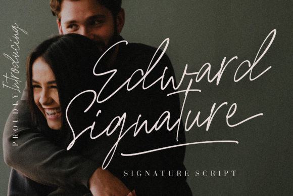 Edward Signature Font