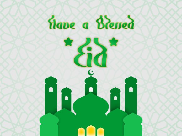 Eid Fitr Font Poster 4